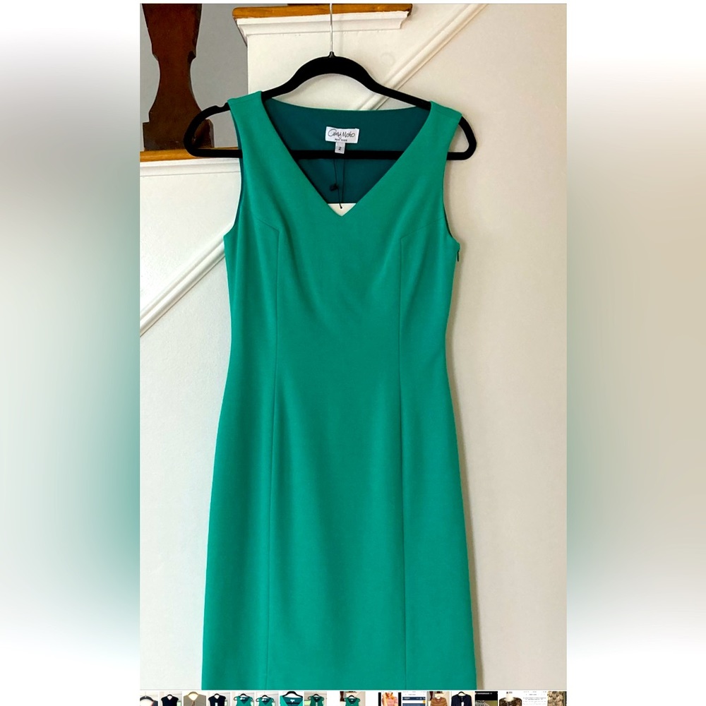 Green Amy Matto New York Dress